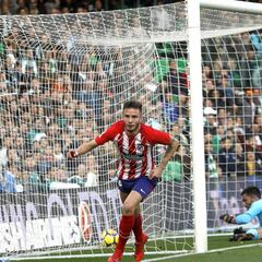 El gol de Saúl que le dio el triunfo al Atlético ante Betis