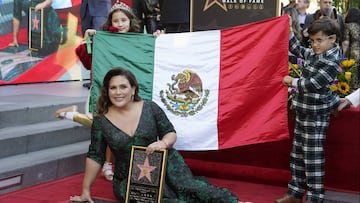 Así fue como Angélica Vale recibió su estrella en el Paseo de la Fama de Hollywood