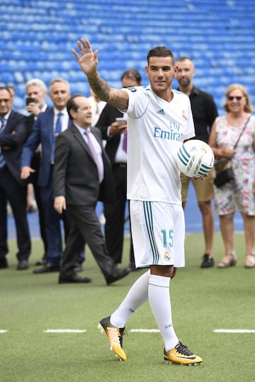 Theo Hernández's Real Madrid unveiling in pictures