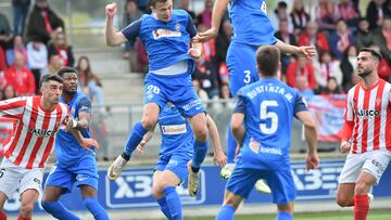 24/03/24 FUTBOL PARTIDO LIGA HIPERMOTION AMOREBIETA SPORTING GIJON