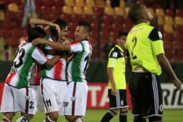 Palestino cumplió una aceptable actuación en la Copa 2015. A Zamora le ganó 1-0 en Venezuela y 4-0 en Chile.