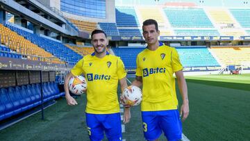 El C¨¢diz presenta oficialmente a Lucas P¨¦rez y Luis Hern¨¢ndez