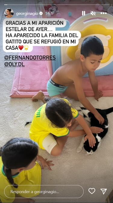 El gato que ha unido a Georgina y al Atleti