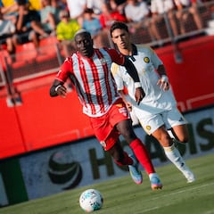 El Almería jugó de visitante en su partido de presentación