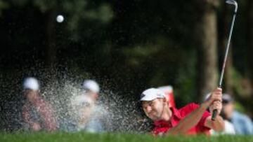 Sergio Garcia durante el torneo de Shanghai.