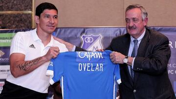 Roberto Ovelar espera cumplir su objetivo personal en Millonarios, marcar muchos goles.