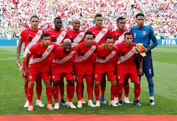 Once inicial de Perú.