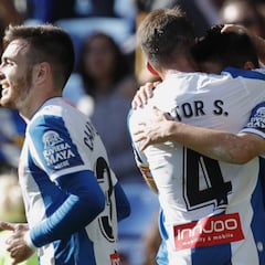 1X1 del Espanyol: Wu Lei maquilla las dudas de Calero