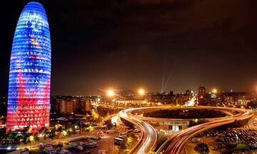  Torre Agbar, ahora Torre Gl&ograve;ries