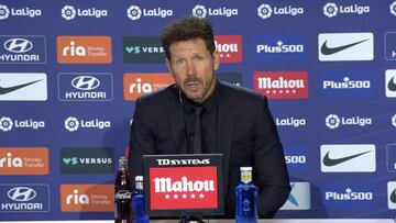 Simeone: "Lemar trabaja para demostrar el futbolista que es"