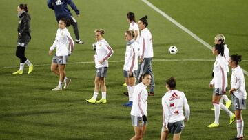 La Selección de Jorge Vilda preparando el amistoso ante Alemania.