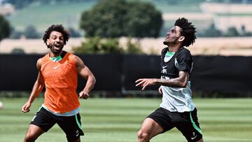 Luis Díaz arranca su pretemporada con Liverpool