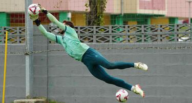 Alineación posible del Racing contra el Almería en El Sardinero