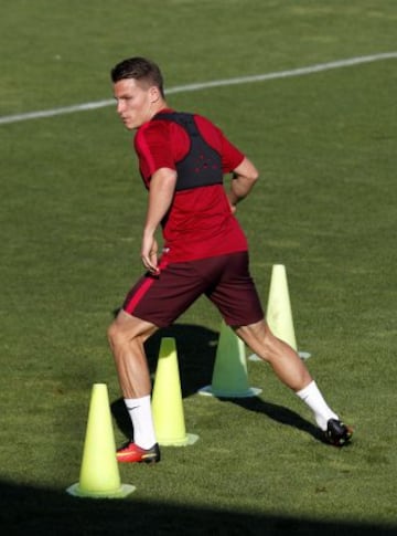 El primer día de Gameiro en el Atlético