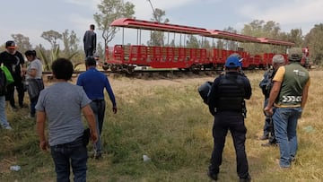 ¡Chú chú! Se descarrila el Trenecito del Bosque de Aragón