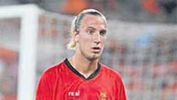 <b>POR FIN. </b>Maxi inauguró su casillero goleador como bermellón.