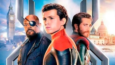 Nuevos pósters de Spider-Man: Lejos de casa con Peter, Mysterio y Fury