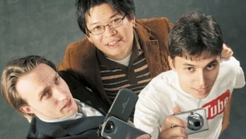 Los tres amigos que vendieron un sitio web de videos por 1.6 millones de dólares que hoy vale 455 mil millones