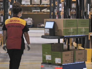 Los robots autónomos que DHL usa ya en España