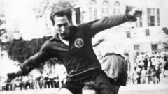 La selección de Euskadi parte para América (1937)