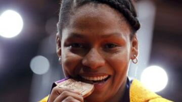 En yudo, esta deportista de Jamundí es campeona mundial y panamericana. Además, en Londres 2012 consiguió el bronce en 70kg, su primera medalla olímpica.