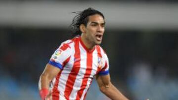 Falcao, en una imagen con el Atlético de Madrid.