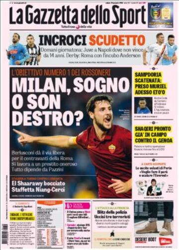 Portadas de la prensa deportiva