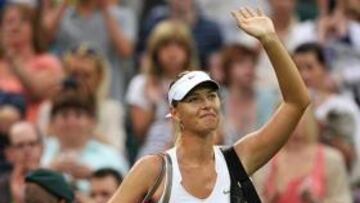 Sharapova pasa de ronda y Lisicki elimina a Bartoli