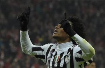 Juan Guillermo Cuadrado consigue su primer gol en la historia de la Champions League