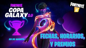 Copa Galaxy 2.0 de Fortnite: fechas, horarios, premios y cómo participar