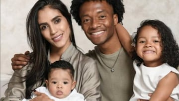 Esposa de Cuadrado se roba la atención con su belleza