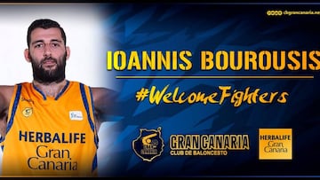 Giannis Bourousis.