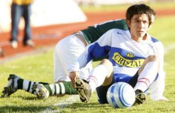 En 2007, Acevedo con la camiseta de Universidad Católica.