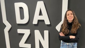 Andrea Segura, una de las voces de DAZN para LaLiga.