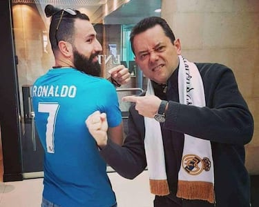 La peña Siryan Madridistas vivió el derbi y estará contra la Juve