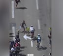 ¡Para no creer! El susto de la vida para un ciclista