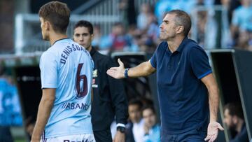 Garitano, en Balaídos