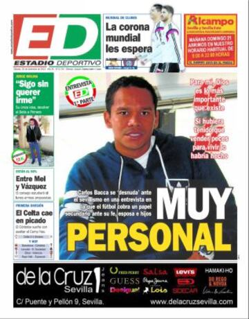 Portadas de la prensa deportiva