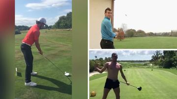 El amor de Gareth Bale por el golf resumido en 5 golpes