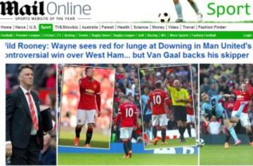 Portadas de la prensa extranjera