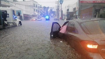Fuertes lluvias provocan inundaciones en el Estado de México
