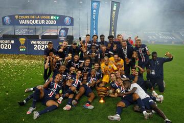 Conocido popularmente por su acrónimo PSG es el actual campeón de la Ligue 1, es la máxima categoría de ligas de fútbol de Francia.