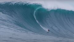 Nazaré empieza la temporada con olas "menos mortíferas"