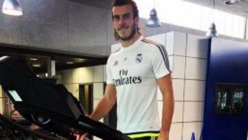 Bale se entrenó de nuevo en el gimnasio y es baja junto a Pepe