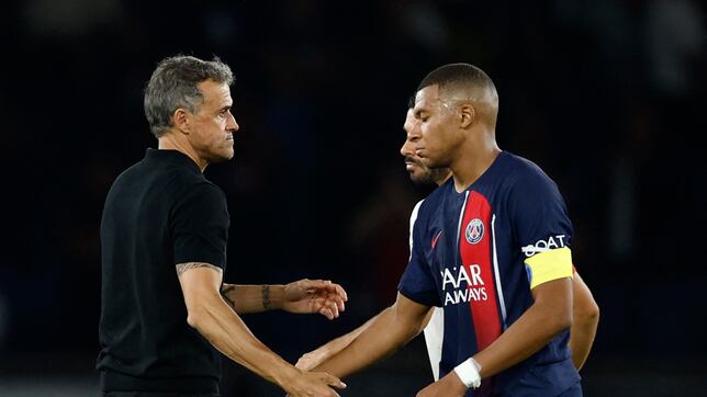 Luis Enrique pushes Kylian Mbappé towards a future at Real Madrid - AS USA