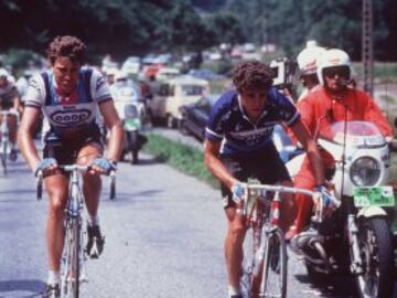 1983. Debut en el Tour de Francia.