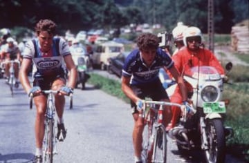 1983. Debut en el Tour de Francia.