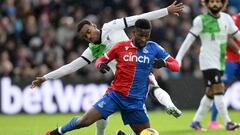 Jefferson Lerma es baja en Crystal Palace por lesión.