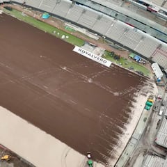 Así luce el Estadio Azteca en plena remodelación