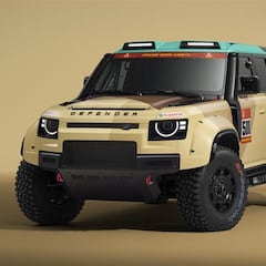 Defender se destapa para el Dakar